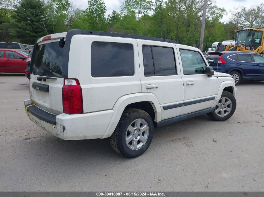 2007 Jeep Commander Sport VIN: 1J8HG48K67C626441 Lot: 39418087