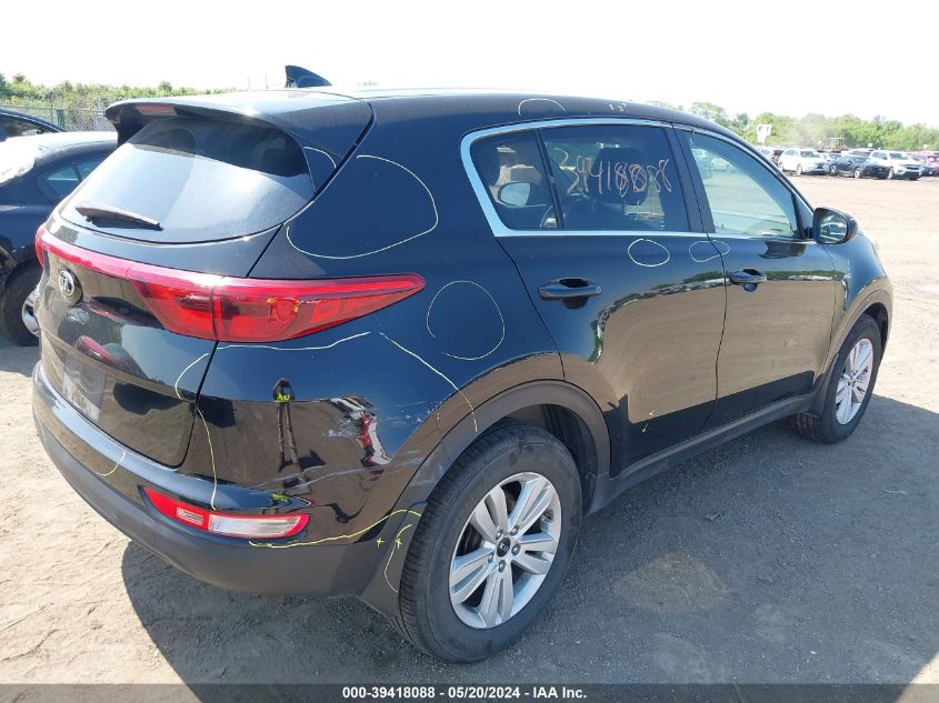 2019 Kia Sportage Lx VIN: KNDPMCAC7K7583903 Lot: 39418088