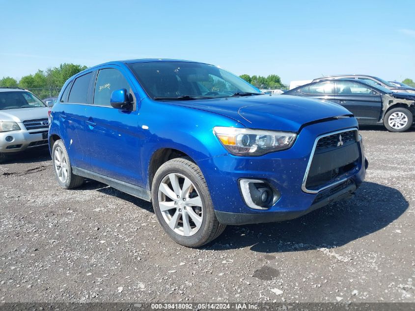 2015 Mitsubishi Outlander Sport Se VIN: 4A4AR4AU6FE001628 Lot: 39418092