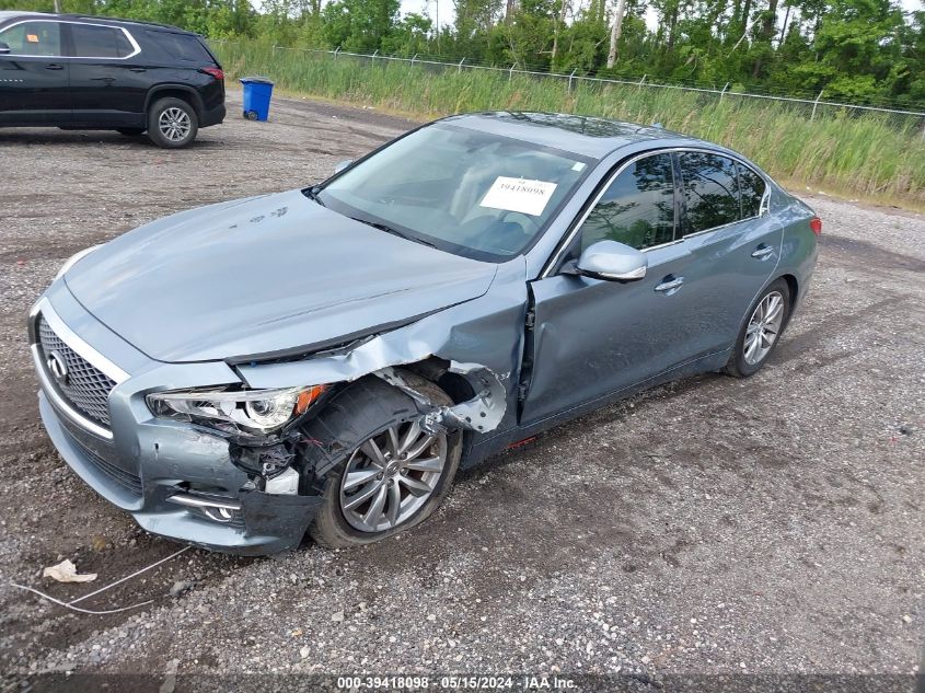 2015 Infiniti Q50 Premium VIN: JN1BV7AP9FM352464 Lot: 39418098