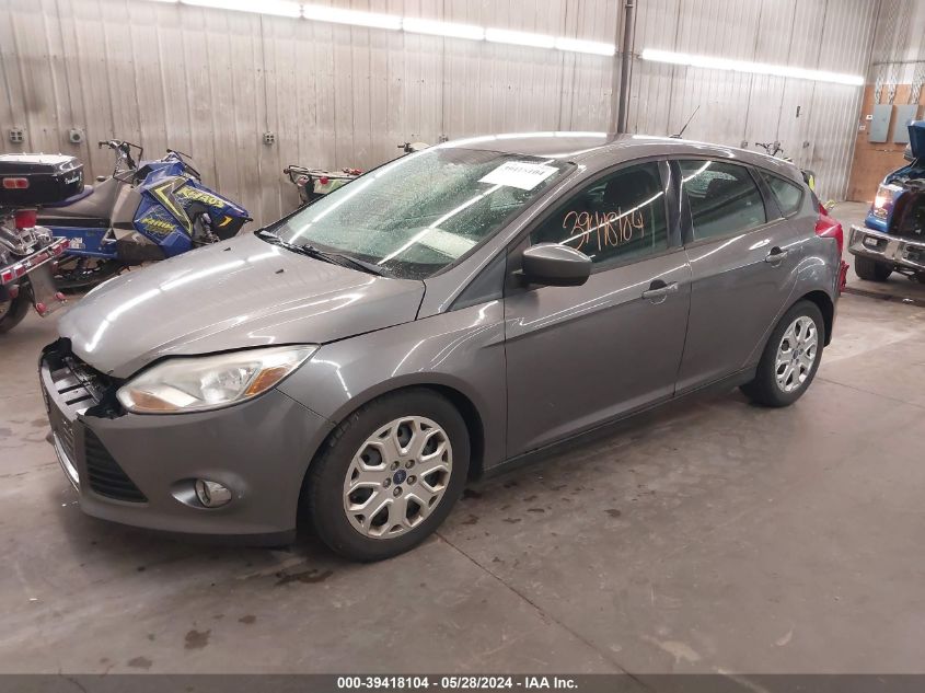 2012 Ford Focus Se VIN: 1FAHP3K26CL175506 Lot: 39418104