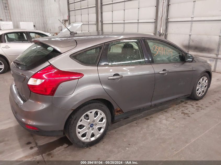 2012 Ford Focus Se VIN: 1FAHP3K26CL175506 Lot: 39418104