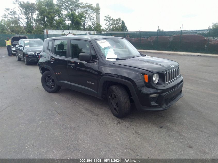 2020 Jeep Renegade Sport Fwd VIN: ZACNJAAB0LPL09486 Lot: 39418108