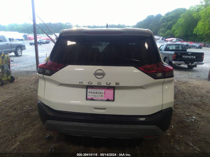 2022 Nissan Rogue S Fwd VIN: 5N1BT3AA6NC717108 Lot: 39418115