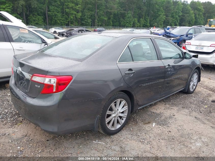 2012 Toyota Camry Xle VIN: 4T1BF1FK8CU147438 Lot: 39418119