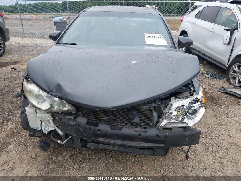 2012 Toyota Camry Xle VIN: 4T1BF1FK8CU147438 Lot: 39418119