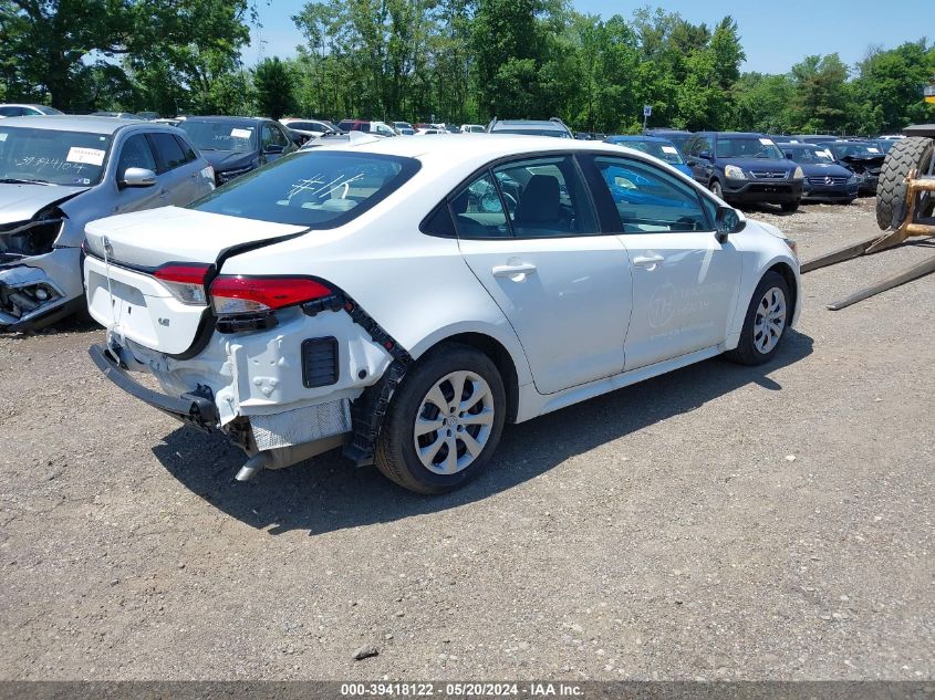 2023 Toyota Corolla Le VIN: 5YFB4MDE8PP072610 Lot: 39418122