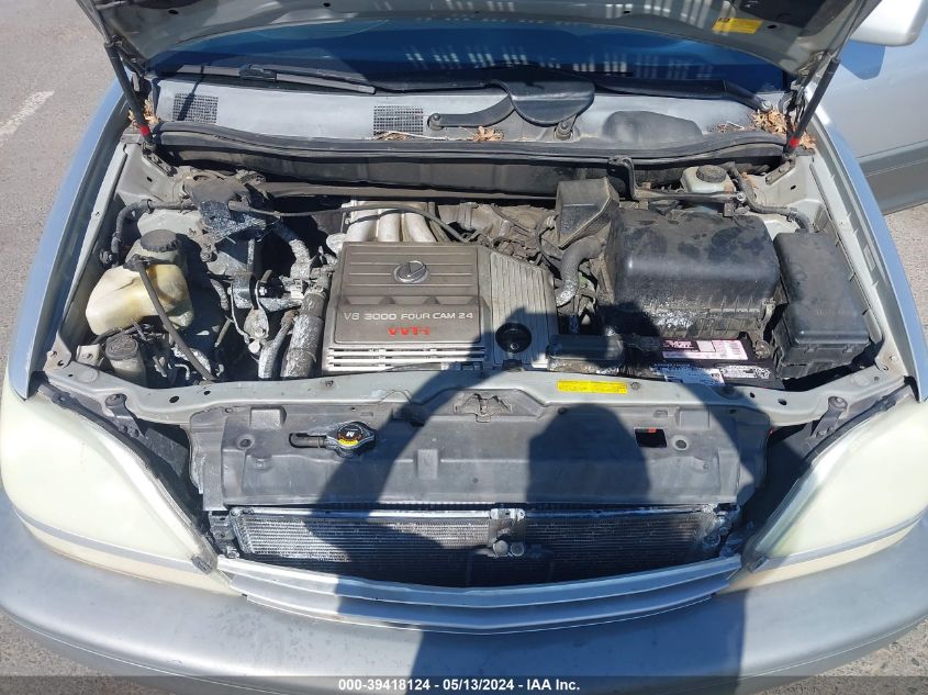 2002 Lexus Rx 300 VIN: JTJGF10U720149267 Lot: 39418124