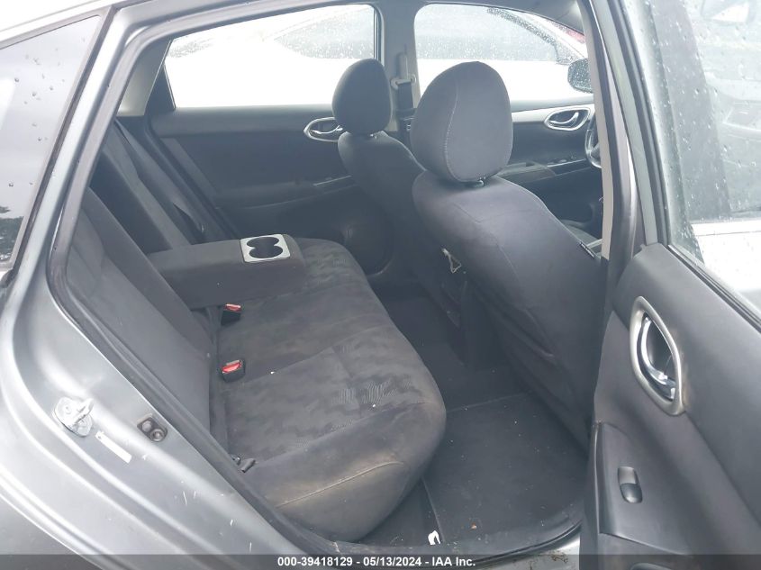 2013 Nissan Sentra Sv VIN: 3N1AB7AP1DL666881 Lot: 39418129