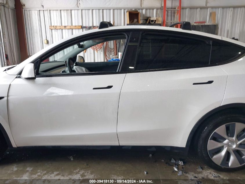 2021 Tesla Model Y Long Range Dual Motor All-Wheel Drive VIN: 5YJYGDEE0MF298079 Lot: 39418130