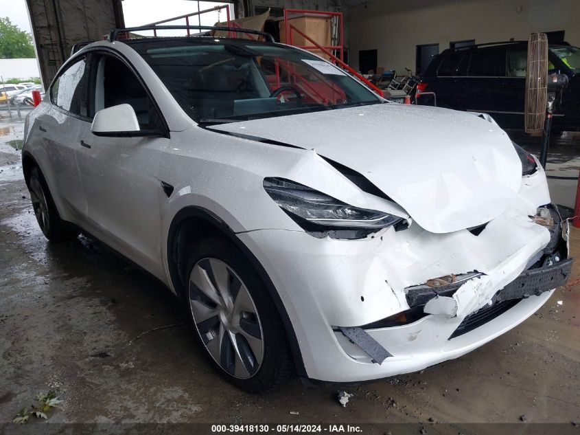 2021 TESLA MODEL Y LONG RANGE DUAL MOTOR ALL-WHEEL DRIVE - 5YJYGDEE0MF298079