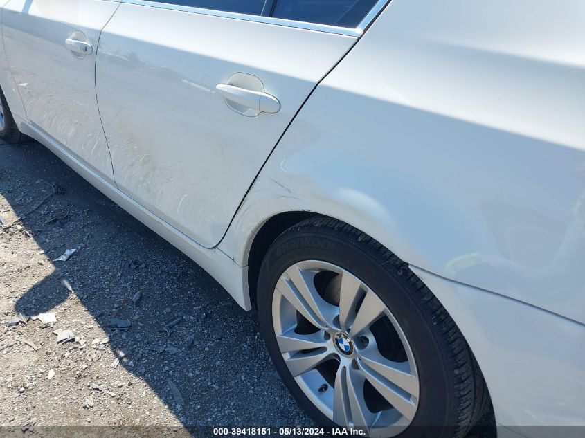 2010 BMW 528I xDrive VIN: WBANV1C54AC389372 Lot: 39418151