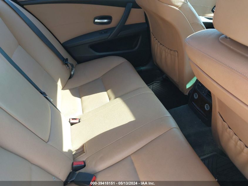 2010 BMW 528I xDrive VIN: WBANV1C54AC389372 Lot: 39418151