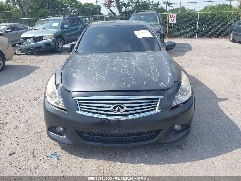 2012 Infiniti G25 Journey VIN: JN1DV6AP4CM812970 Lot: 39418153