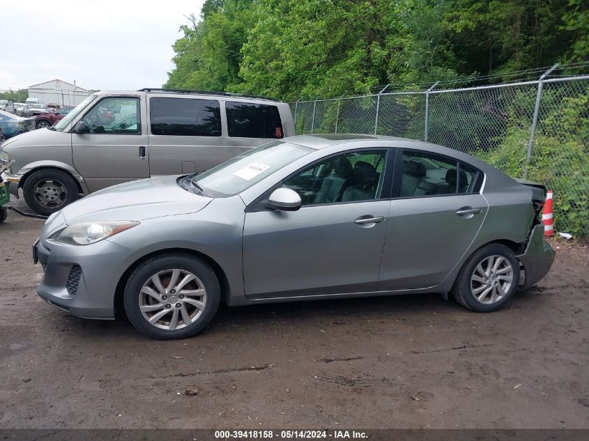 2012 Mazda Mazda3 I Grand Touring VIN: JM1BL1W87C1662661 Lot: 39418158