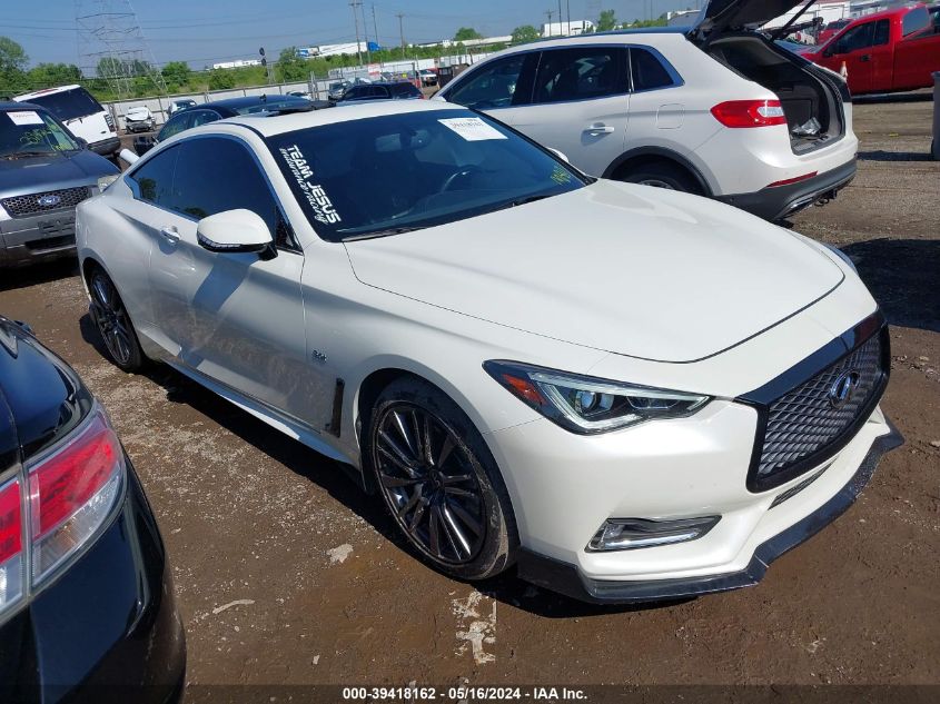 2017 Infiniti Q60 3.0T Sport VIN: JN1EV7EL9HM553143 Lot: 39418162