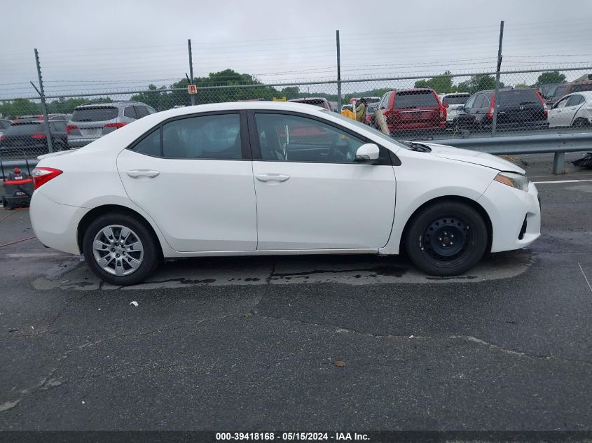 2016 Toyota Corolla S VIN: 2T1BURHE3GC496624 Lot: 39418168