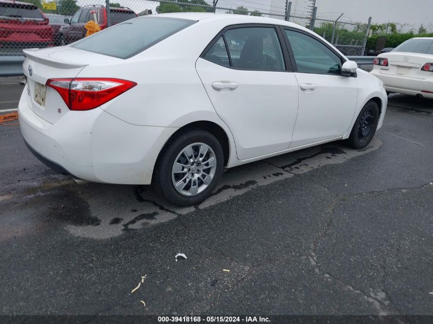 2016 Toyota Corolla S VIN: 2T1BURHE3GC496624 Lot: 39418168