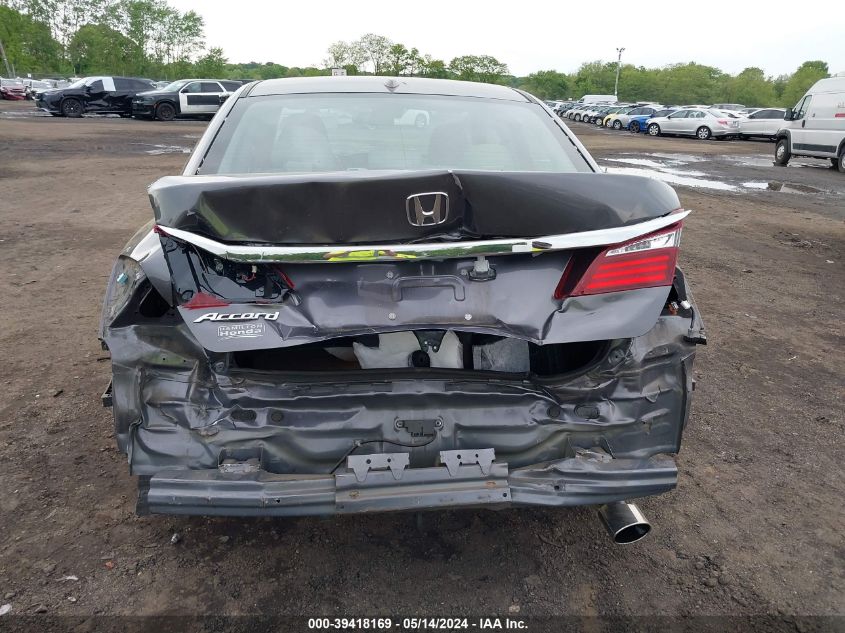 2017 Honda Accord Ex-L VIN: 1HGCR2F97HA290572 Lot: 39418169