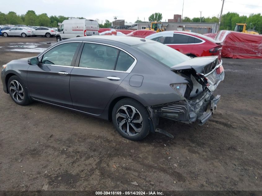 2017 Honda Accord Ex-L VIN: 1HGCR2F97HA290572 Lot: 39418169