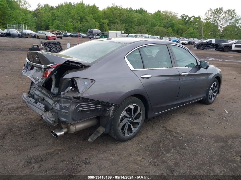 2017 Honda Accord Ex-L VIN: 1HGCR2F97HA290572 Lot: 39418169