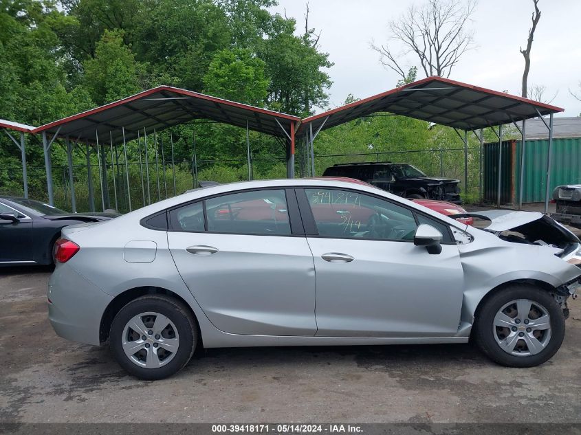 2018 Chevrolet Cruze Ls Auto VIN: 1G1BC5SM6J7228776 Lot: 39418171