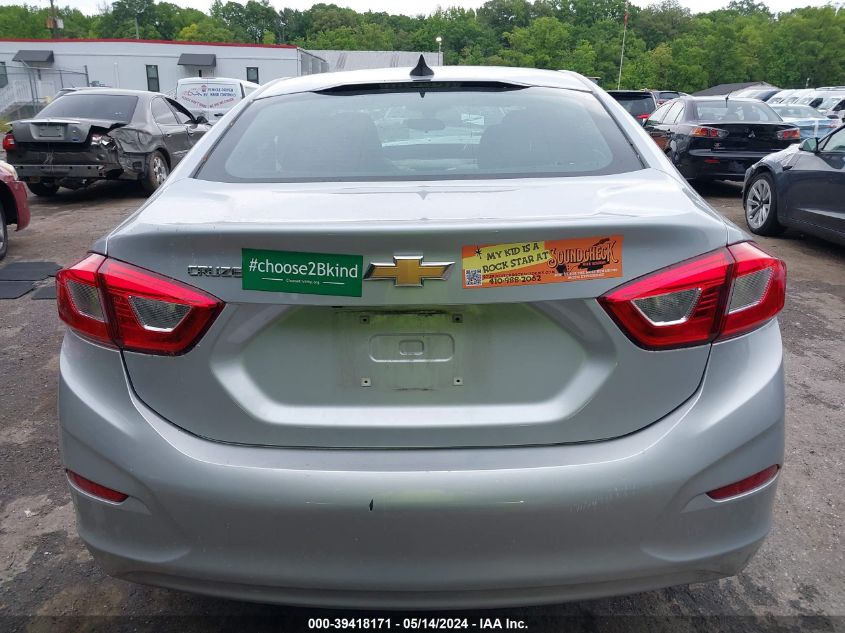 2018 Chevrolet Cruze Ls Auto VIN: 1G1BC5SM6J7228776 Lot: 39418171