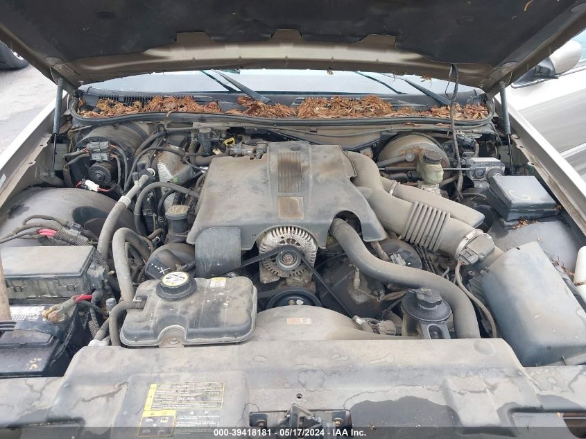 2003 Mercury Grand Marquis Gs VIN: 2MEFM74W63X606557 Lot: 39418181