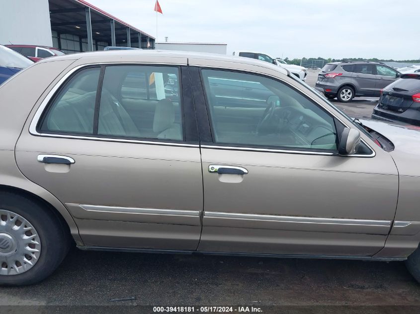 2003 Mercury Grand Marquis Gs VIN: 2MEFM74W63X606557 Lot: 39418181
