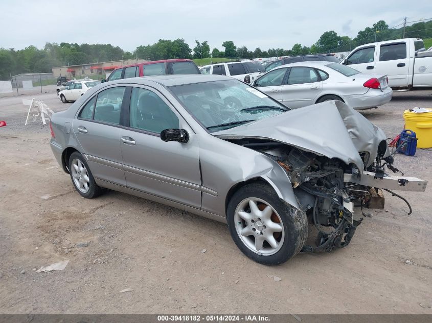 2003 Mercedes-Benz C 240 VIN: WDBRF61J63A472782 Lot: 39418182