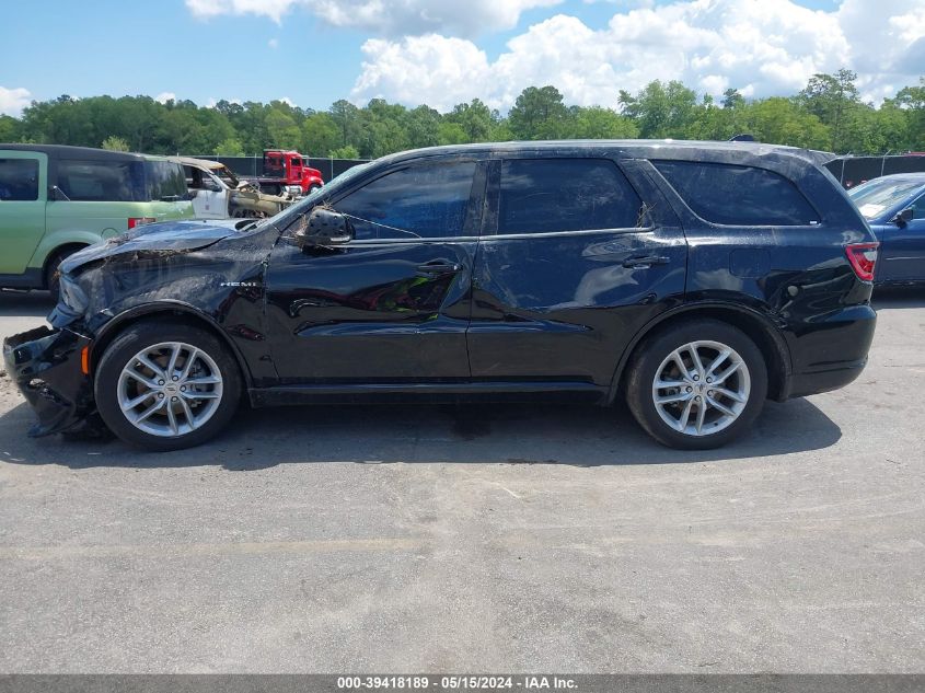 2022 Dodge Durango R/T Awd VIN: 1C4SDJCT9NC230845 Lot: 39418189