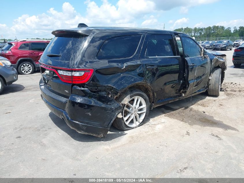 2022 Dodge Durango R/T Awd VIN: 1C4SDJCT9NC230845 Lot: 39418189