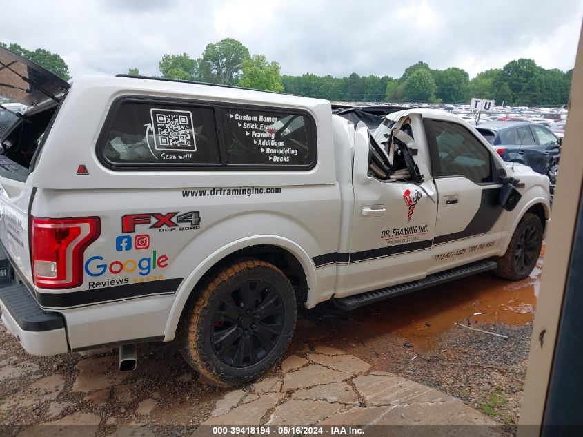 2017 Ford F-150 Xlt VIN: 1FTEW1EF4HFB04250 Lot: 39418194