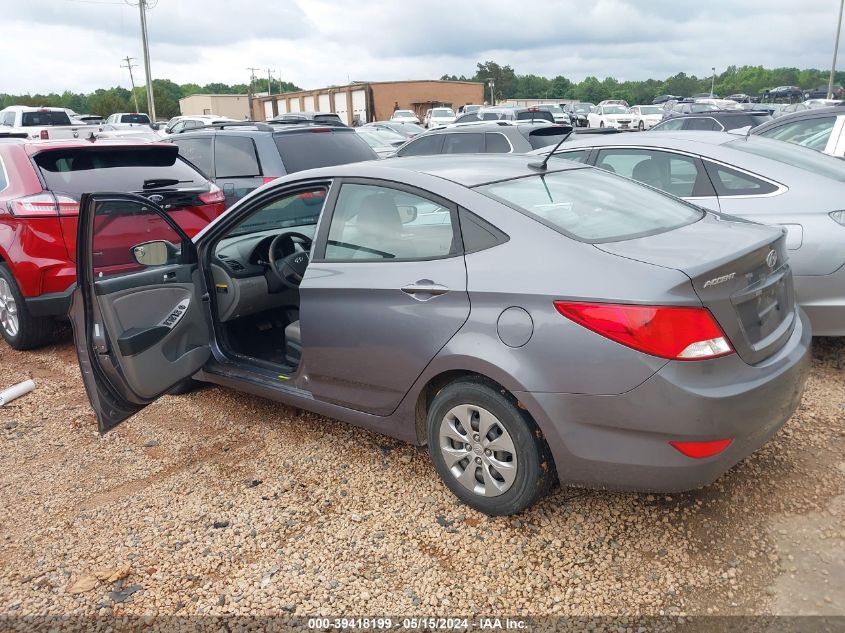 2017 Hyundai Accent Se VIN: KMHCT4AE1HU178456 Lot: 39418199