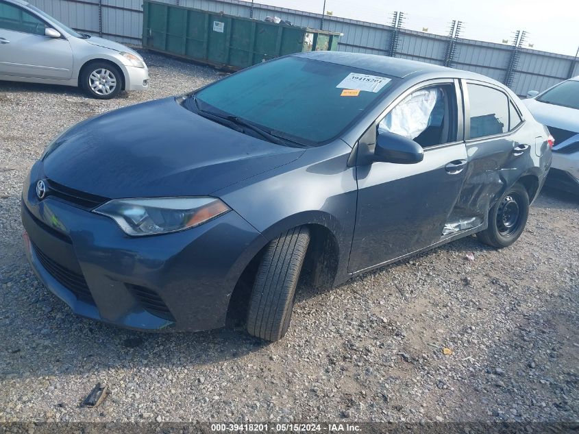 2014 TOYOTA COROLLA L/LE/LE PLS/PRM/S/S PLS - 5YFBURHE2EP106688