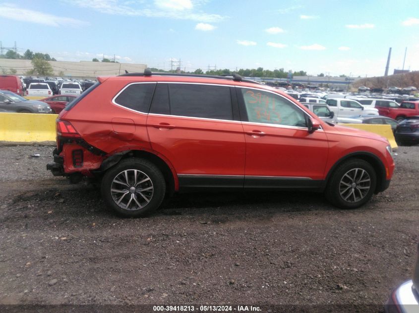 2018 Volkswagen Tiguan 2.0T Se/2.0T Sel VIN: 3VV2B7AXXJM206336 Lot: 39418213
