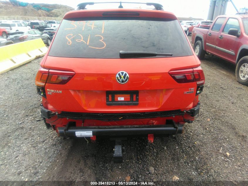 2018 Volkswagen Tiguan 2.0T Se/2.0T Sel VIN: 3VV2B7AXXJM206336 Lot: 39418213