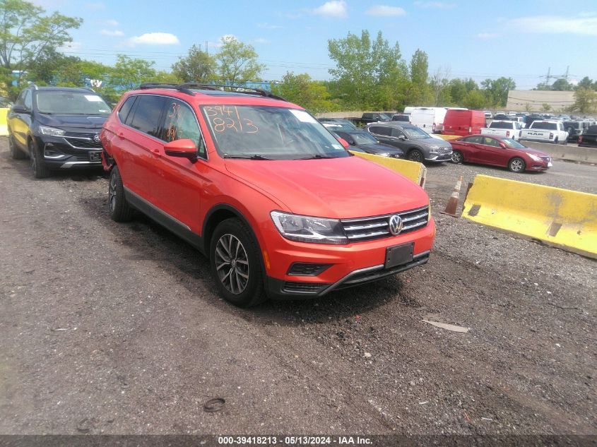 2018 Volkswagen Tiguan 2.0T Se/2.0T Sel VIN: 3VV2B7AXXJM206336 Lot: 39418213