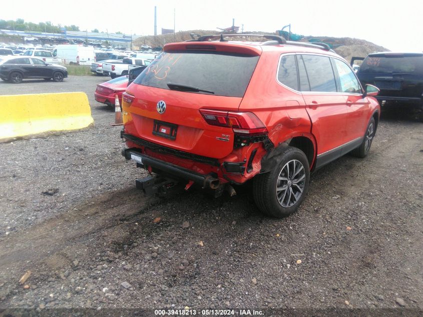 2018 Volkswagen Tiguan 2.0T Se/2.0T Sel VIN: 3VV2B7AXXJM206336 Lot: 39418213