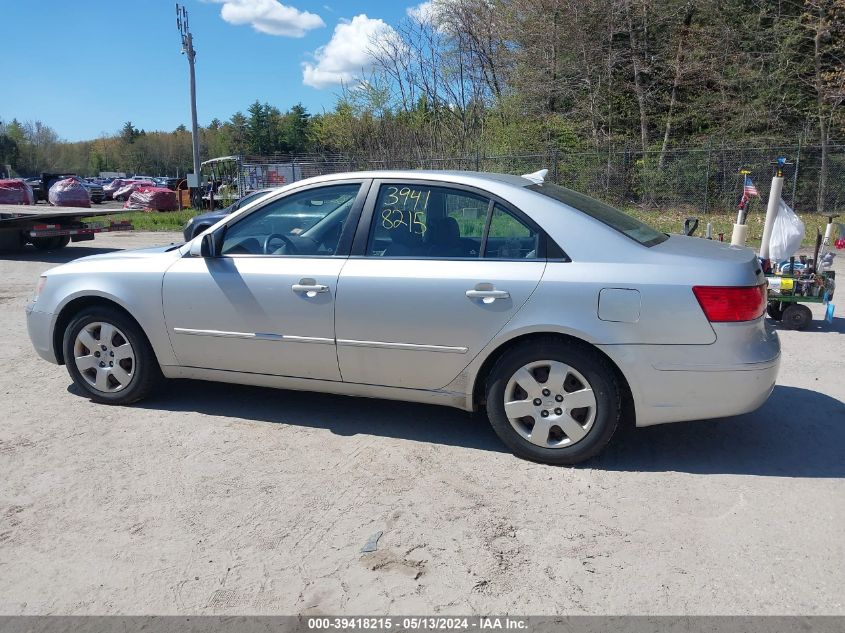 2009 Hyundai Sonata Gls VIN: 5NPET46C39H415061 Lot: 39418215