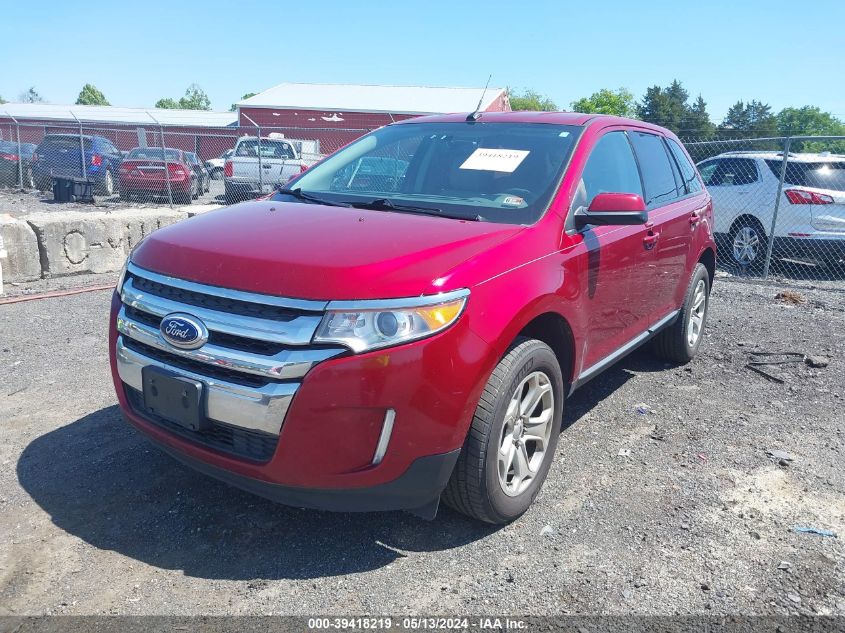 2014 Ford Edge Sel VIN: 2FMDK3JC7EBA71008 Lot: 39418219