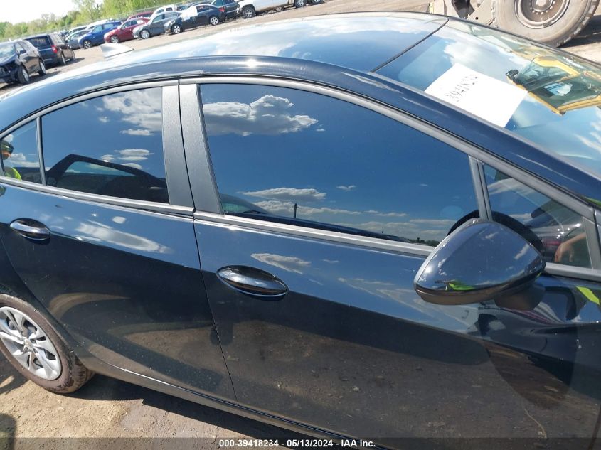 2019 Chevrolet Cruze Ls VIN: 3G1BC6SM7KS603342 Lot: 39418234