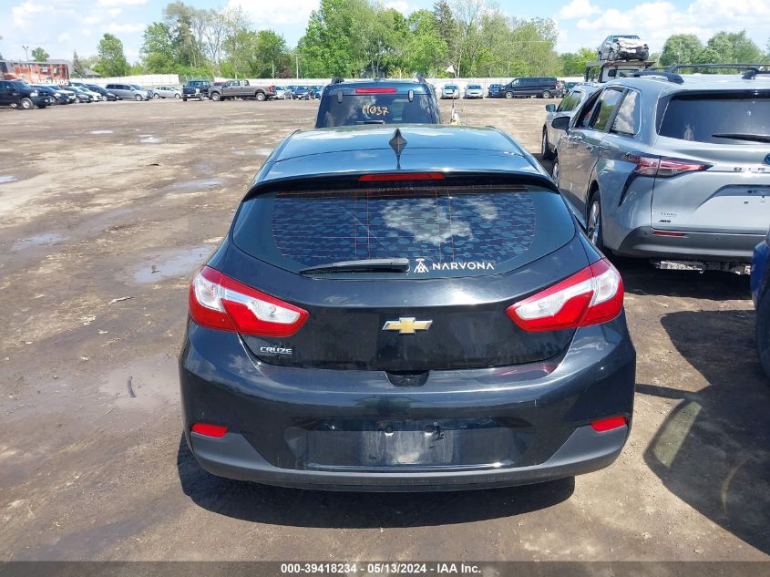 2019 Chevrolet Cruze Ls VIN: 3G1BC6SM7KS603342 Lot: 39418234