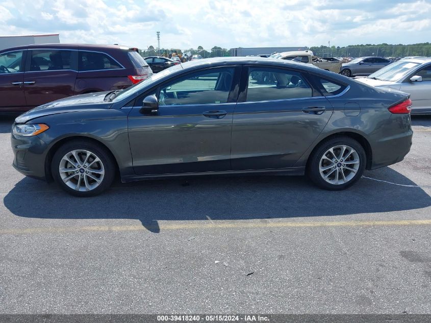 2020 FORD FUSION SE - 3FA6P0LU9LR113458