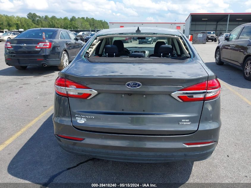 2020 FORD FUSION SE - 3FA6P0LU9LR113458