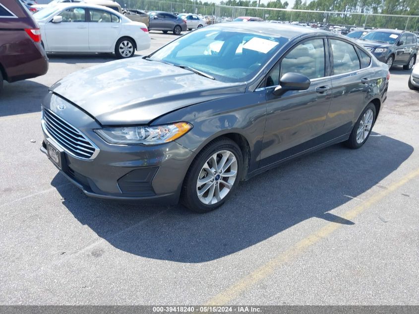 2020 FORD FUSION SE - 3FA6P0LU9LR113458