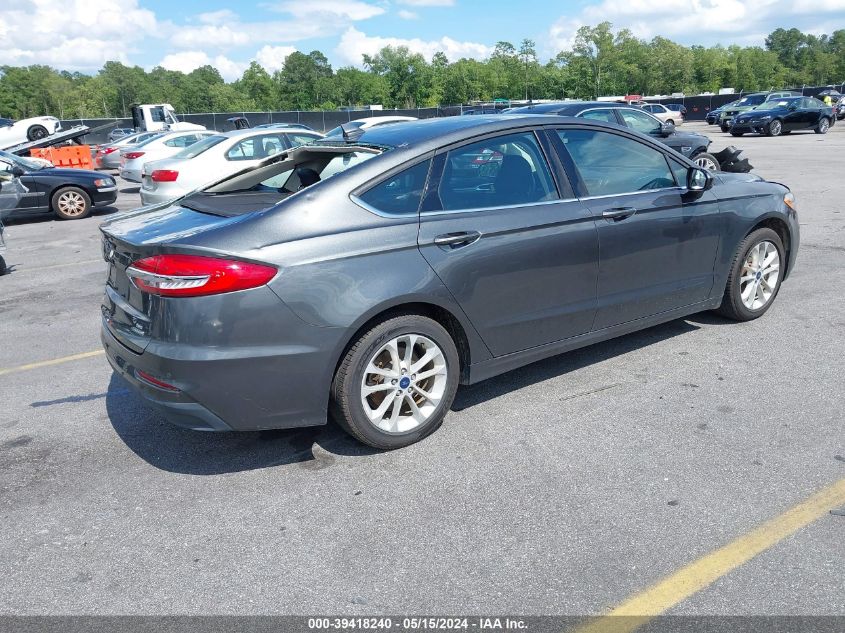 2020 FORD FUSION SE - 3FA6P0LU9LR113458