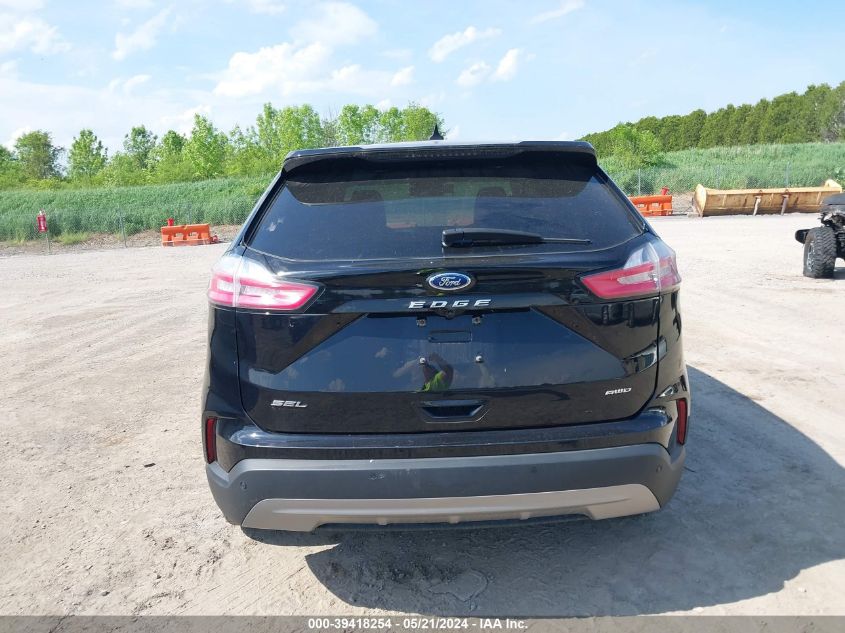 2022 Ford Edge Sel VIN: 2FMPK4J99NBA10573 Lot: 39418254