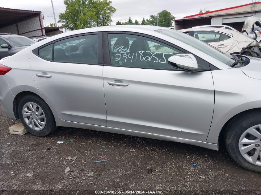 2018 Hyundai Elantra Se VIN: 5NPD74LF8JH261899 Lot: 39418255