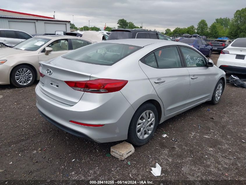 2018 Hyundai Elantra Se VIN: 5NPD74LF8JH261899 Lot: 39418255